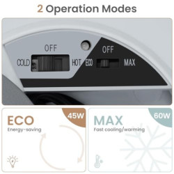 WOLTU Kühlbox Auto 40L Elektrisch 12v 230v, Zum Kühlen und Warmhalten, Camping Kühlbox Auto und Steckdose, Thermobox Kühlschr