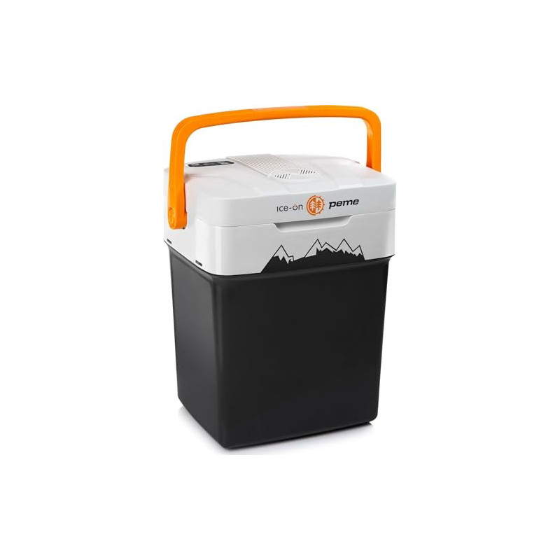 peme Essential | 26 L | Adventure Orange| Thermoelektrisch | mit ECO-Modus | AC/DC | zum Kühlen und Warmhalten | Cool Box mit peme Essential | 26 L | Adventure Orange| Thermoelektrisch | mit ECO-Modus | AC/DC | zum Kühlen und Warmhalten | Cool Box mit