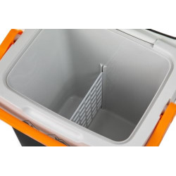 peme Essential | 26 L | Adventure Orange| Thermoelektrisch | mit ECO-Modus | AC/DC | zum Kühlen und Warmhalten | Cool Box mit
