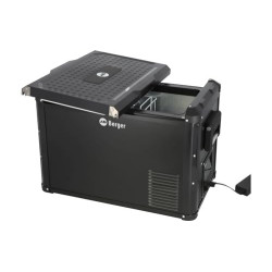 BERGER Tragbare Kompressor Kühlbox MCX 45 | Elektrische Kühlbox ideal für Camping mit Elektronischer Anzeige | Leistungsstark
