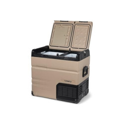 Steamy-E Dual Zone 55, Elektrische Kompressor Kühlbox, 54 Liter, 12V/ 230V, zum Warmhalten und Kühlen, Für Camping