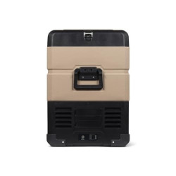 Steamy-E Dual Zone 55, Elektrische Kompressor Kühlbox, 54 Liter, 12V/ 230V, zum Warmhalten und Kühlen, Für Camping
