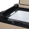 Steamy-E Dual Zone 55, Elektrische Kompressor Kühlbox, 54 Liter, 12V/ 230V, zum Warmhalten und Kühlen, Für Camping