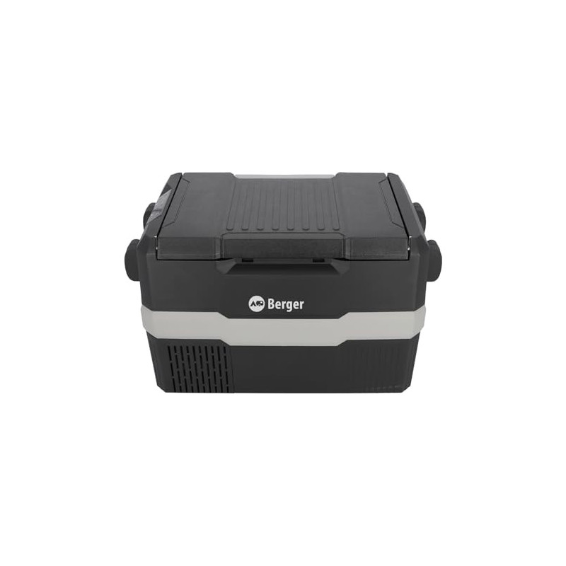BERGER Tragbare Kompressor Kühlbox DMC 45 | Elektrische Kühlbox ideal für Camping mit Elektronischer Anzeige | Leistungsstark