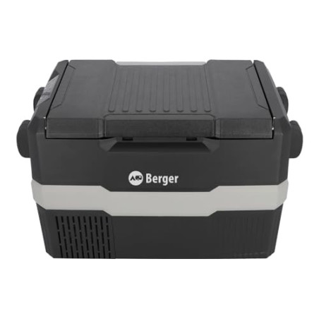 BERGER Tragbare Kompressor Kühlbox DMC 45 | Elektrische Kühlbox ideal für Camping mit Elektronischer Anzeige | Leistungsstark