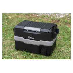 BERGER Tragbare Kompressor Kühlbox DMC 45 | Elektrische Kühlbox ideal für Camping mit Elektronischer Anzeige | Leistungsstark