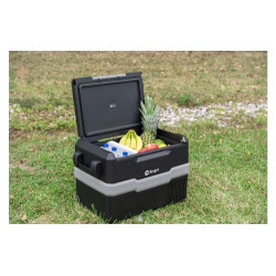 BERGER Tragbare Kompressor Kühlbox DMC 45 | Elektrische Kühlbox ideal für Camping mit Elektronischer Anzeige | Leistungsstark