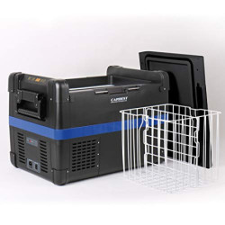 Carbest Kompressor-Kühlbox 50 Liter 12V/24V/230V, Kühlbox MaxiFreezer 50