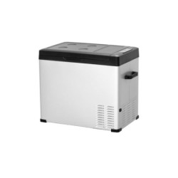 Steamy-E Single Zone 50, Elektrische Kompressor-Kühlbox, 44 Liter, Silber