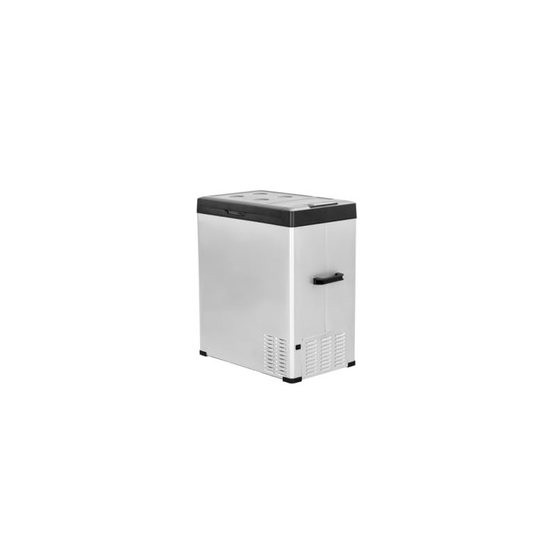 Steamy-E Single Zone 75, Elektrische Kompressor-Kühlbox, 64 Liter, Silber