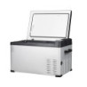 Steamy-E Single Zone 30, Elektrische Kompressor-Kühlbox, 27 Liter, Silber