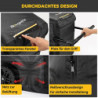 BougeRV 55L 600D isolierte Schutzhülle, tragbare Schutzhülle für CRD55 12V Kompressor-Kühlbox, wasserdichte & Kratzfeste Schu