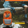 SKYSPER Ultraleichter Faltbarer Rucksack 30L mit Nassfach - Wasserfest und Verstaubarer Daypack für Wandern, Reisen, Radtoure
