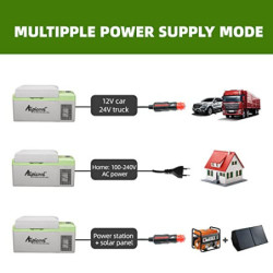 Alpicool Y20T 20L Kühlbox 12v Mini Kühlschrank Elektrische Kompressor Auto kühlschrank Camping Gefrierbox Klein Tragbare für 