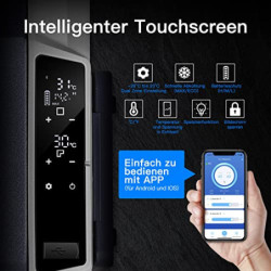 AAOBOSI Kompressor Kühlbox 50 L, Kühlbox Auto Mit WiFi-APP-Steuerung, 12/24 V und 100-240 V Kühlbox Elektrisch, bis -20 °C fü