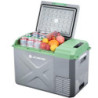 AAOBOSI Kompressor Kühlbox 24L, Kühlbox Auto -20°C bis 20°C, 12/24V DC 100-240 VC Kühlbox Elektrisch für Auto, LKW, Boot, Rei