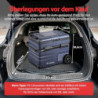 AAOBOSI 45L Kompressor Kühlbox, Auto Kühlbox Mit WiFi-APP-Steuerung USB-Anschluss, 12/24 V und 100-240 V Kühlbox mit Kompress