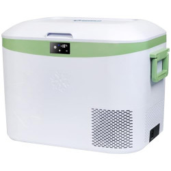 BINGI Kompressor Kühlbox 18L, Tragbarer Elektrischer Kühlschrank 12/24V DC Elektrischer Gefrierschrank Tragbarer Gefrierschra