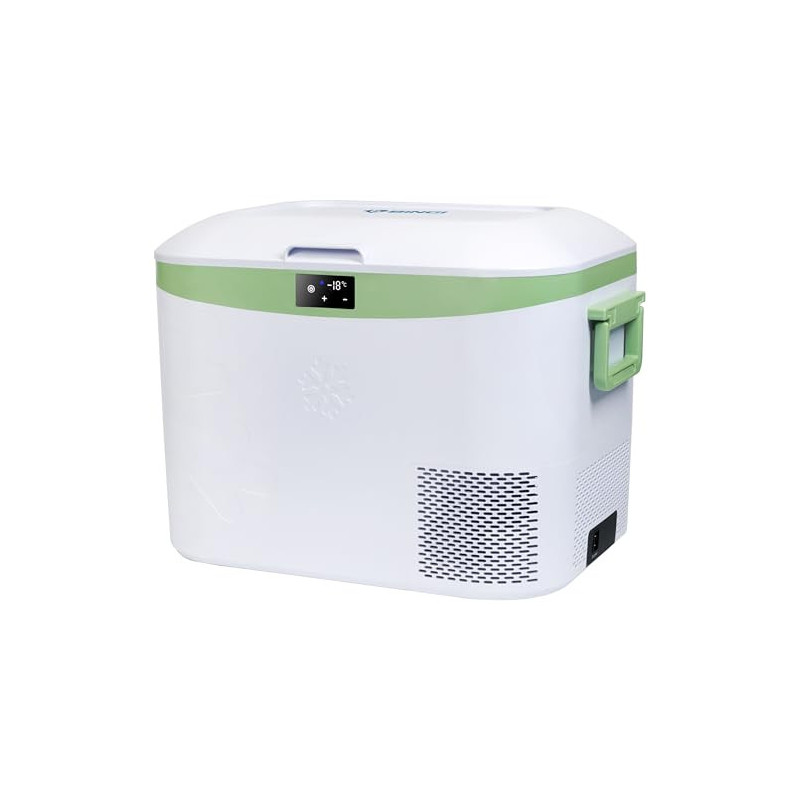 BINGI Kompressor Kühlbox 18L, Tragbarer Elektrischer Kühlschrank 12/24V DC Elektrischer Gefrierschrank Tragbarer Gefrierschra