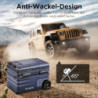 AAOBOSI Kompressor Kühlbox 35L, Tragbar Kühlbox Auto mit akku, APP, LED-Touch, APP-Steuerung, bis -20 °C Auto Kühlbox 12v 230