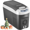 AAOBOSI Kompressor Kühlbox 15 Liter, Kühlbox Auto -15℃~20℃, Kühlbox Elektrisch 12/24V für Auto, Lkw, Boot, Reisemobil und Ste