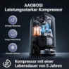 AAOBOSI Kompressor Kühlbox 15 Liter, Kühlbox Auto -15℃~20℃, Kühlbox Elektrisch 12/24V für Auto, Lkw, Boot, Reisemobil und Ste