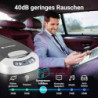 AAOBOSI Kompressor Kühlbox 15 Liter, Kühlbox Auto -15℃~20℃, Kühlbox Elektrisch 12/24V für Auto, Lkw, Boot, Reisemobil und Ste