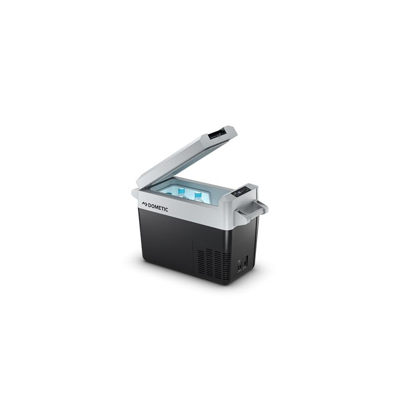 DOMETIC CFF 20 - Tragbare Kompressor Kühlbox 21L - 12/24V 220/240V - Kühlung bis –18 °C - Elektrische Kühlbox, Gefrierbox Aut DOMETIC CFF 20 - Tragbare Kompressor Kühlbox 21L - 12/24V 220/240V - Kühlung bis –18 °C - Elektrische Kühlbox, Gefrierbox Aut