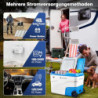 AAOBOSI Kompressor Kühlbox 38L，Auto Kühlbox 20°C bis -20°C, Elektrische Kühlbox mit APP Steuerung, 12/24V DC &100-240V AC Küh