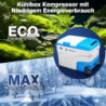AAOBOSI Kompressor Kühlbox 38L，Auto Kühlbox 20°C bis -20°C, Elektrische Kühlbox mit APP Steuerung, 12/24V DC &100-240V AC Küh