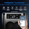 AAOBOSI Kompressor Kühlbox, Kühlbox Auto 15 Liter  -15℃~20℃ , APP-Steuerung, Kühlbox Elektrisch 12/24V für Auto, Lkw, Boot, R