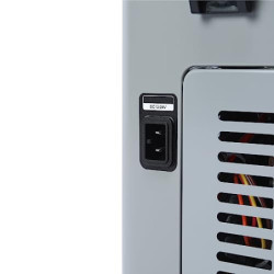 CLEESINK 38L Kompressor kühlbox auto elektrische kühlbox tragbare Camping Kühlschrank mit Griff 12V 240V Mini Kühlschrank für