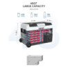 BENY Kompressor Kühlbox 45L 12/24V Auto Kühlschrank Dual Zone Elektrische Kühlbox mit App Control Gefrierschrank -20℃ bis 20℃