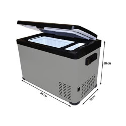 AEG Automotive Kompressor Kühlbox KK 30, mobile, für das Auto, konfigurierbare Temperaturen von +20 °C bis -20 °C Grad,Gefrie