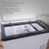 AEG Automotive Kompressor Kühlbox KK 30, mobile, für das Auto, konfigurierbare Temperaturen von +20 °C bis -20 °C Grad,Gefrie