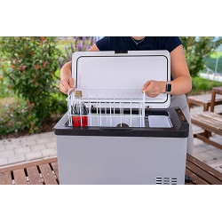 AEG Automotive Kompressor Kühlbox KK 30, mobile, für das Auto, konfigurierbare Temperaturen von +20 °C bis -20 °C Grad,Gefrie