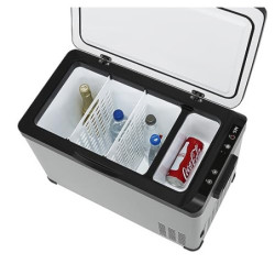 AEG Automotive Kompressor Kühlbox KK 30, mobile, für das Auto, konfigurierbare Temperaturen von +20 °C bis -20 °C Grad,Gefrie