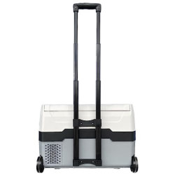 RGBer® Auto Kühlbox, Kompressor Kühlbox 30 Liter, 2in1 Doppelzone Kühl- & Gefrierfach, 12/24 V 230V Kühlung bis -20 °C für Au