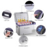 AAOBOSI Kompressor Kühlbox 25 Liter, Kühlbox 12V 230V, kühlbox elektrisch für Getränke und Essen, 12/24V Kühlbox für Auto, Lk