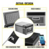 VEVOR Tragbare Gefrierbox Minikühlschrank Elektrische Kühlbox, 15 L 98 x 320 x 260 mm, 20 ℃ ~ 10 ℃ Kompressor Kühlbox, Auto, 
