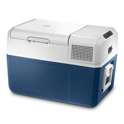 Mobicool MCF60, elektrische Kompressor-Kühlbox, 58 l, 12/24/230 V, Mini-Kühlschrank für Auto, LKW, Boot, Reisemobil und Steck