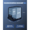 DARTMOOR Kühlbox Auto Camping Kompressor Kühlbox Elektrisch 12/24V 230V Auto Kühlschrank Zwei-Zonen-Temperaturregelung Reisek