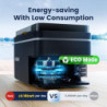 KROAK 28L Kompressor Kühlbox, 12/24 V/230 V Elektrische Gefrierbox Mit Großem Display, -20℃~20℃ Mini Kühlschrank für Auto, Lk