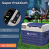 Kompressor Kühlbox elektrisch, Gefriertruhe mit APP-Steuerung, USB-Anschluss, 12/24V, 230V, Räder, transportabler Kühlschrank