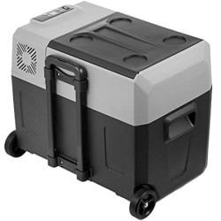 VEVOR 40L Autokühlschrank Kompressor kühlbox Edelstahl Urlaub Isolierbox Mini Kühlschrank Kühlbox Auto und Steckdose