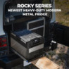 BougeRV Rocky 39L Kompressor Kühlbox Auto mit Gefrierfach Metallgehäuse APP-Steuerung, Abnehmbare Trennwand, Zweizonen-Temper