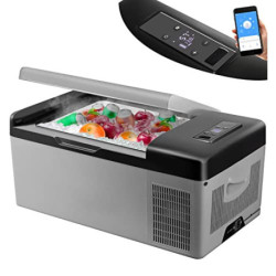 VEVOR Tragbare Gefrierbox Minikühlschrank Elektrische Kühlbox, Auto Kühlbox 15 L 98 x 320 x 260 mm Kühlbox Elektrisch 20 ℃ ~ 