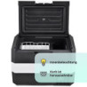 Prime Tech Kompressor-Kühlbox Eco-Line 25/30 Liter, bis -22 Grad, 12/24/230 V für Steckdose, Auto, LKW, PKW, Boot, Reisemobil