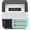 Prime Tech Kompressor-Kühlbox Eco-Line 25/30 Liter, bis -22 Grad, 12/24/230 V für Steckdose, Auto, LKW, PKW, Boot, Reisemobil