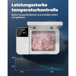 PHILIPS TB5301G 12-Volt-Kühlschrank, 25-Liter-Auto kühlschrank, 12/24-V-DC-Auto elektrische kühlschrank, Kompressor Kühlbox f